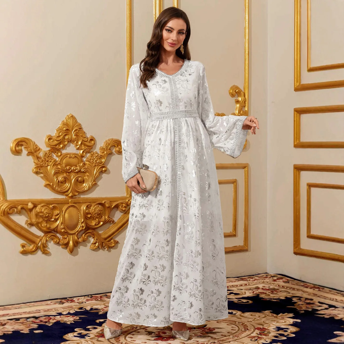Dress Women Eid Muslim Abaya P - Jalabiya Women Arabic 评论和价格