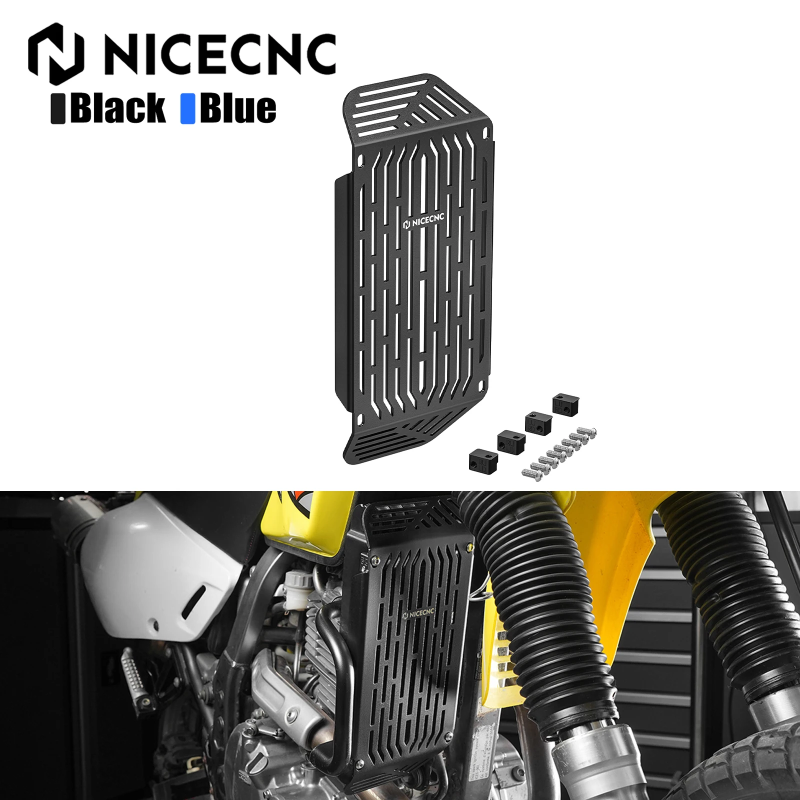 

For Suzuki DR650S DR650SE 1996-2025 Radiator Guard Oil Cooler Cover Guard DR650S/SE DR 650 S DR 650 SE DR650 S DR650 SE DR650