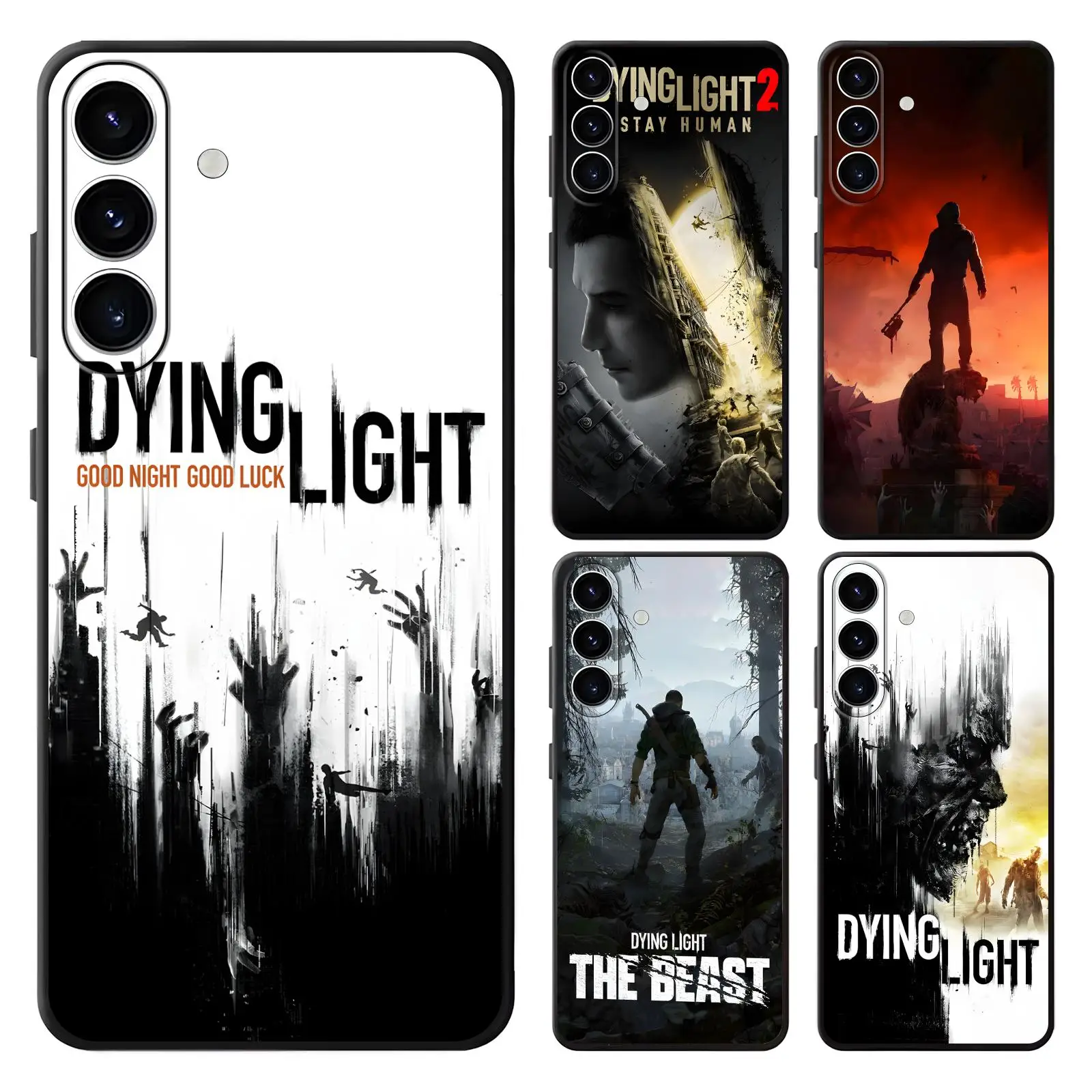Dying Light The Beast  Phone Case For Samsung A57 A56 A37 A27 A17 A36 A26 A55 A35 Anti-Drop Soft Black Case