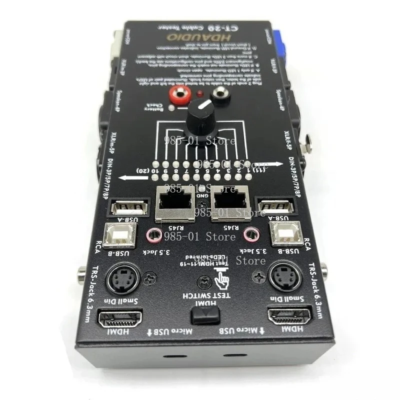 

Многофункциональный тестер кабелей CT-20, тестер аудиосигналов, тестер HDMI