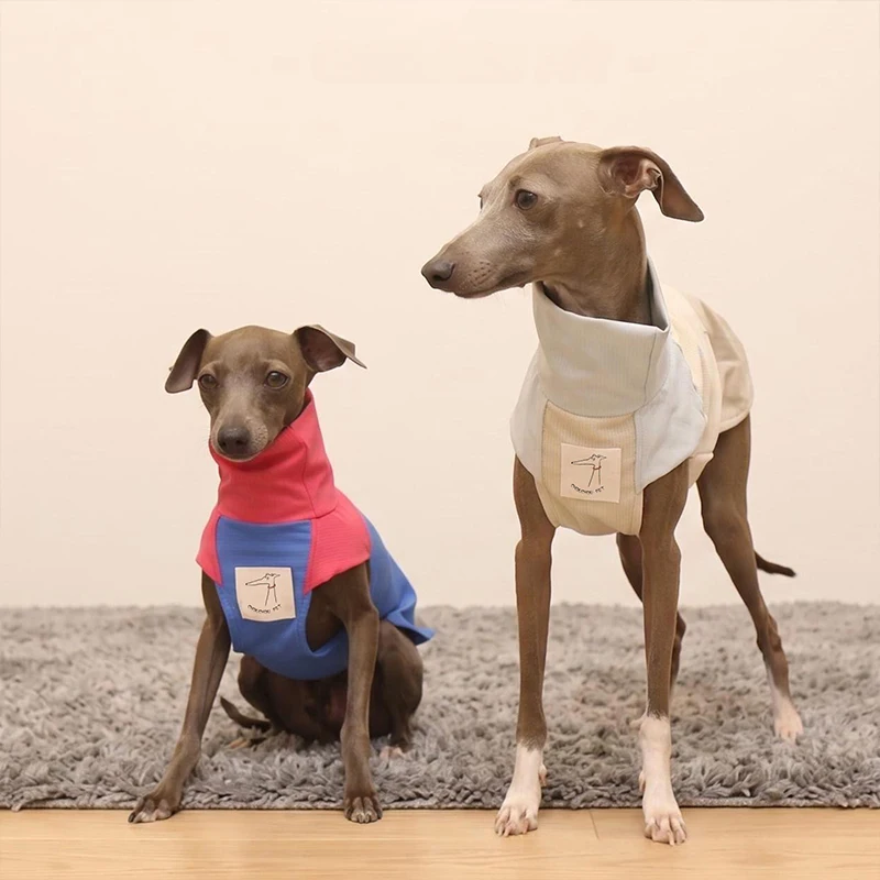Italian Greyhound Clothes Summer Sun Protection Cooling Dog Vest Breathable Lightweight High Elasticity Whippet Dogs Vest