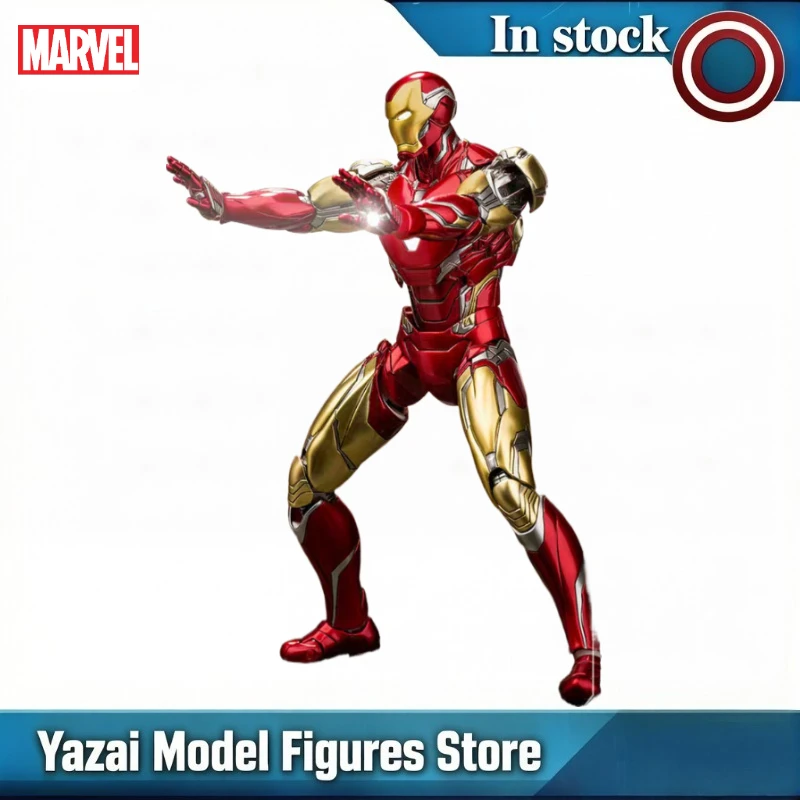 

Original ZD TOYS Marvel Legends Series AVENGERS IRON MAN MARK 85 DELUXE PACK Luminous Version Action Figure Model Toys Gift