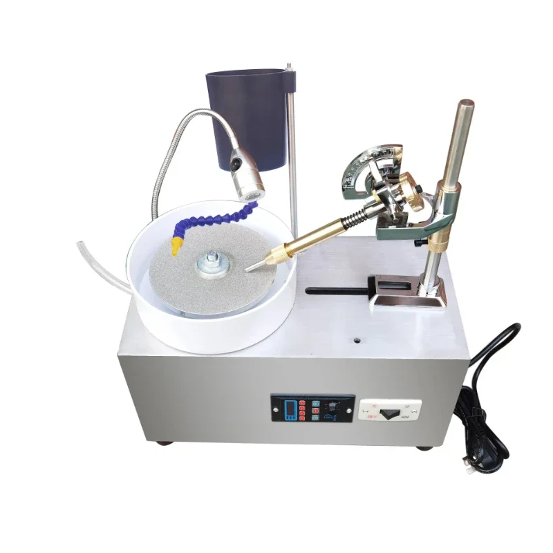 Jewelry and gemstone processing and polishing angle machine, flat grinding and polishing engraving machine,