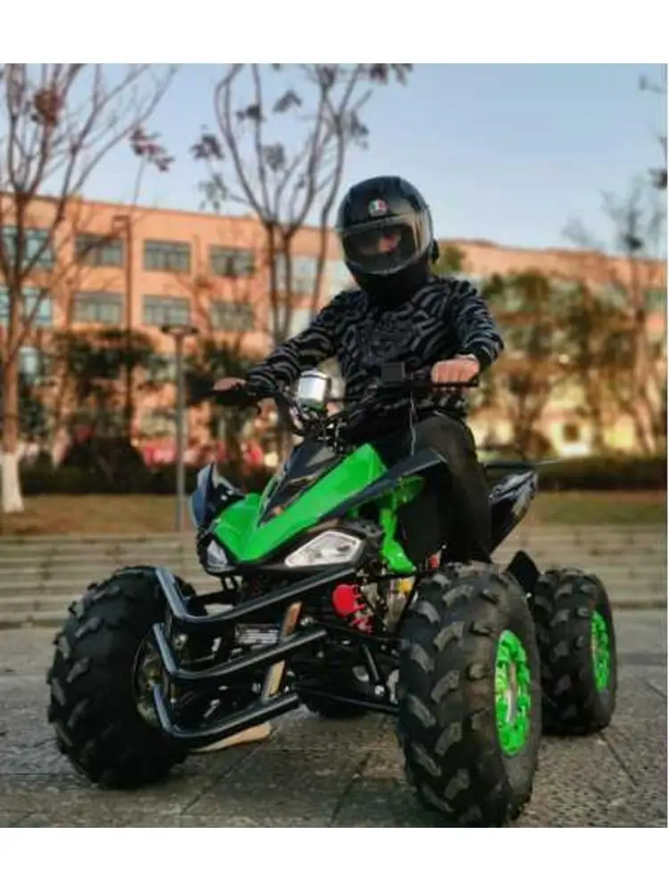 AliExpress NONE Custom Electric Mini ATV Quad Bike for and Adults 48v 60v 800w 1000w Automatic Transmission 110cc Shaft Drive 4-Wheeler ATV