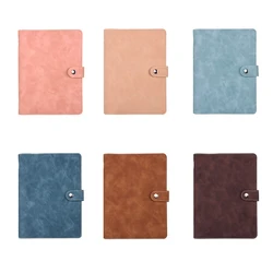 A5 Loose Leaf Notebook Set College Journal Notebooks Leather Journal Cover Budget Planner Binder Notebooks for Students