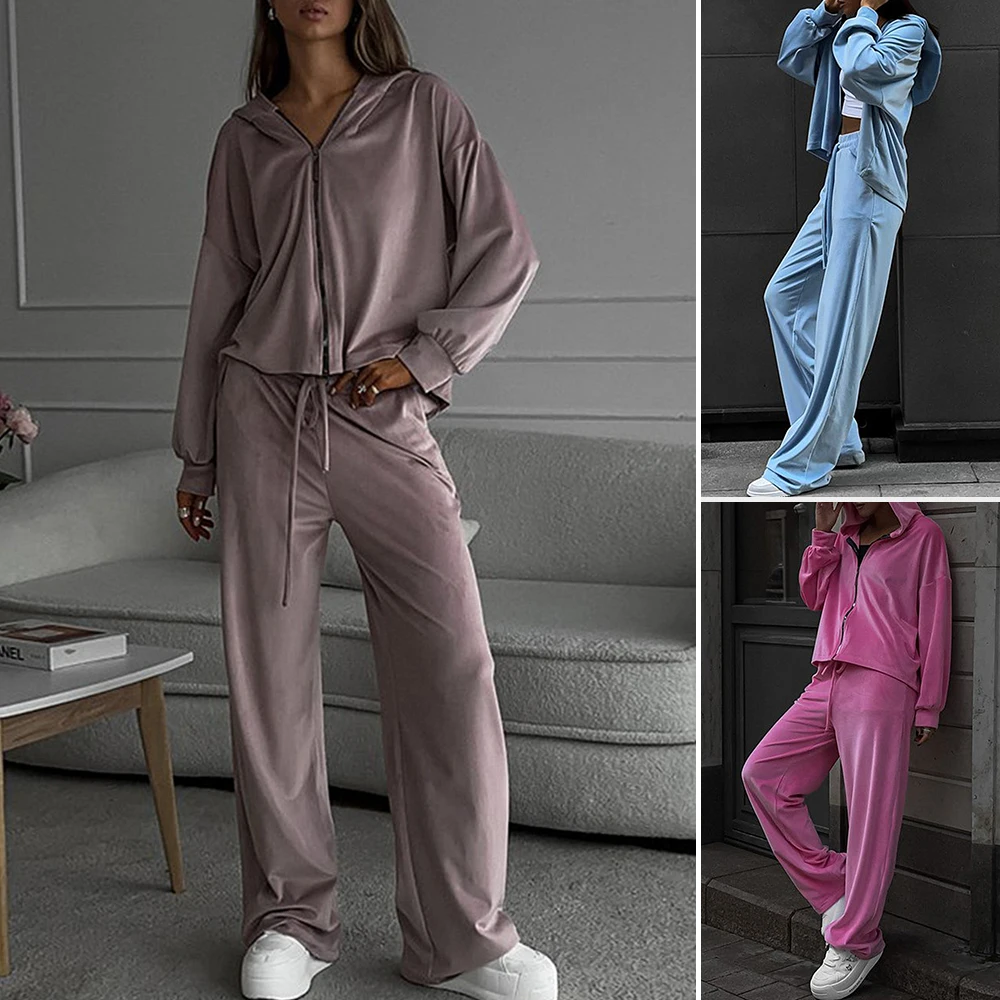 

Mia Muse Boutique, комплекты до щиколотки с длинными рукавами и молнией, капюшоном, натуральной талией, женские комплекты, летние повседневные, милые, в стиле пэчворк