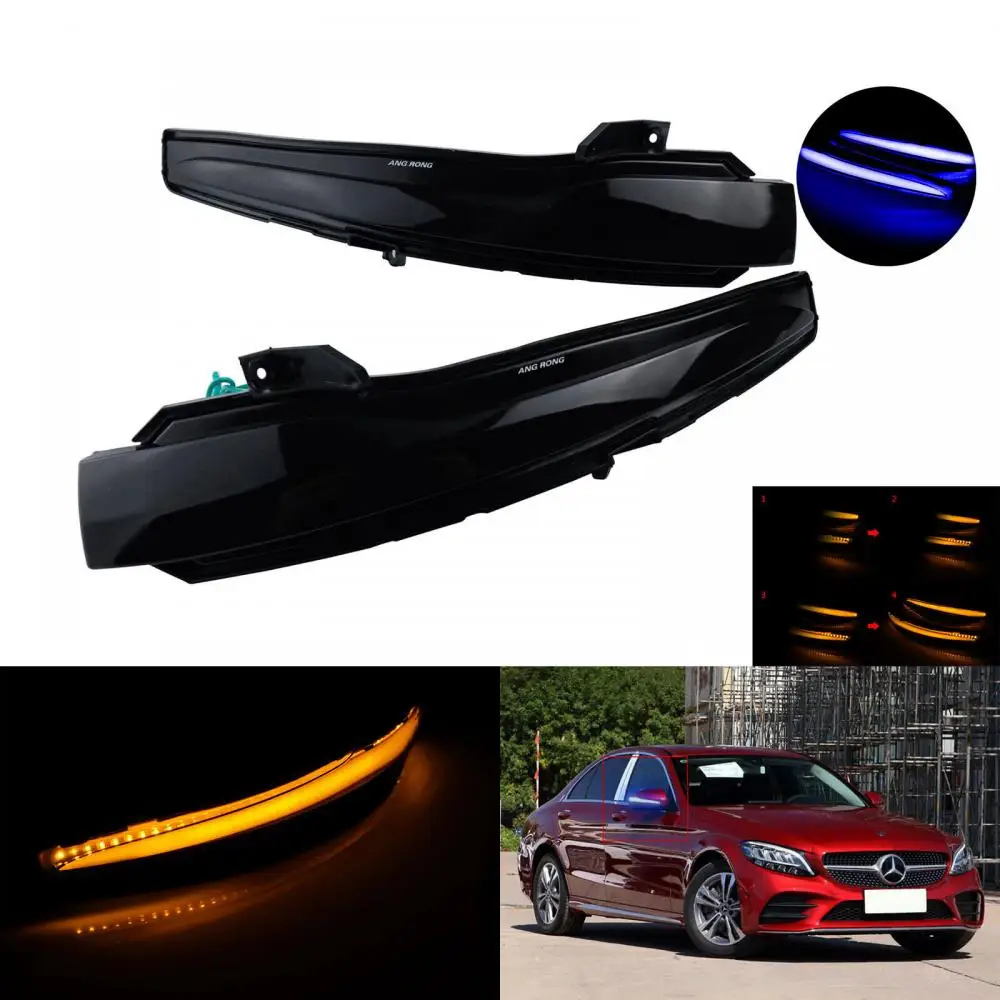 

Dynamic LED Wing Mirror Indicator Signal Light For Mercedes W205 W213 S213 W222