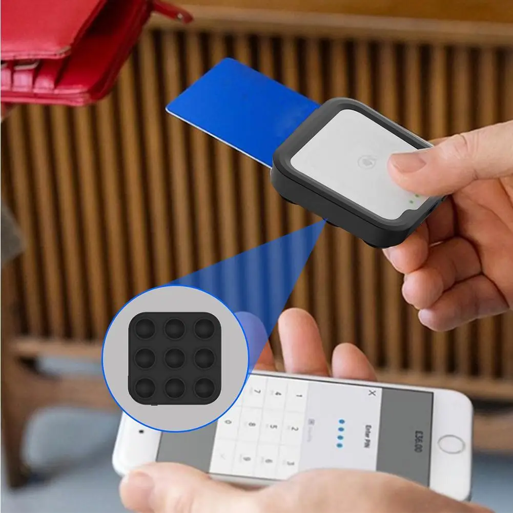 For Square Reader For Contactless And Chip The Second Generation Of Card Reader Suction Cup Protective Cover Accessories L4I3