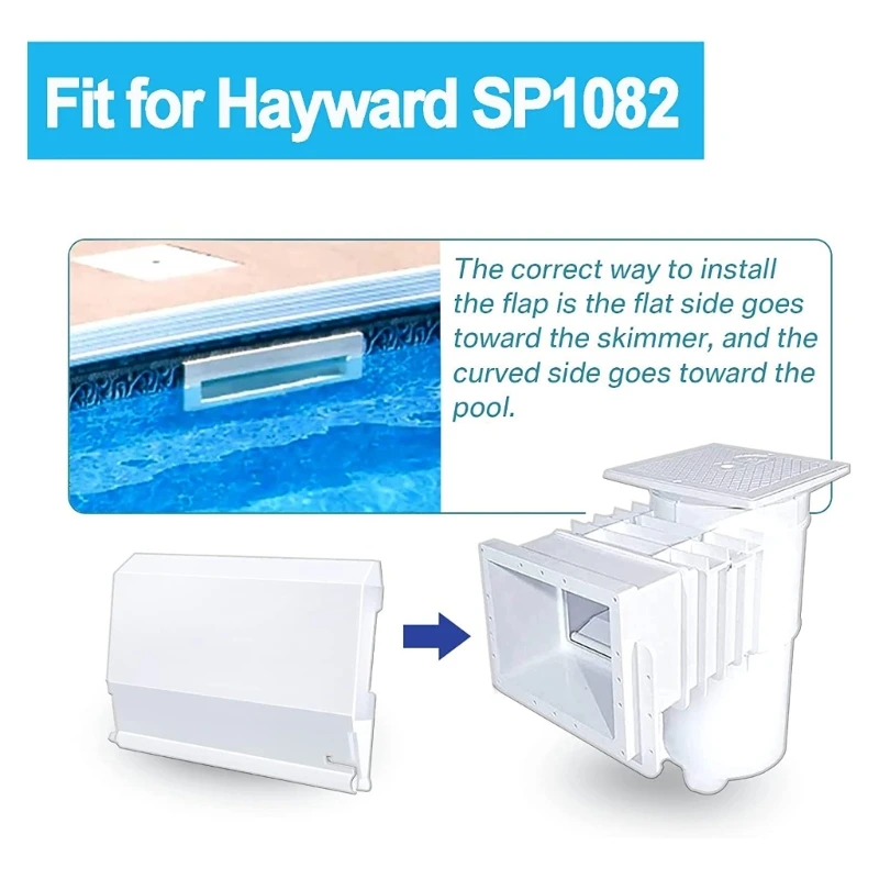 Piscina skimmer portão defletor porta aleta montagem suprimentos apto para spx1082k sp1082 sp1083 sp1084 dropshipping