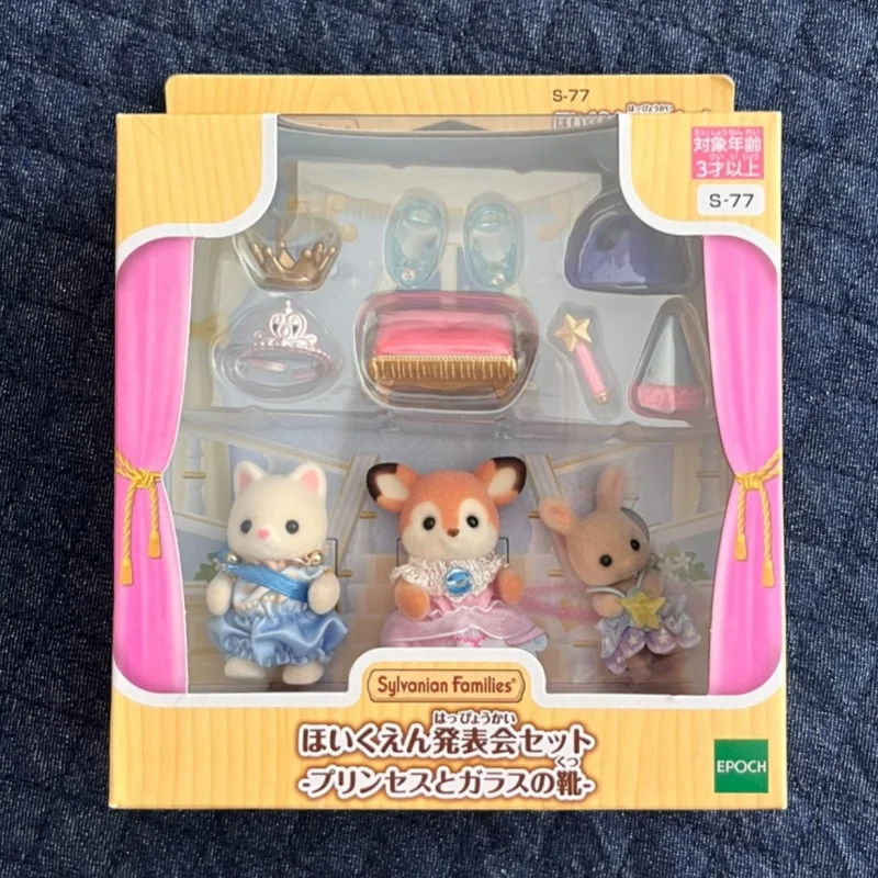 New Arrival oryginalne rodziny Sylvanian Anime rysunek zespół seria koncertów zabawki Calico Critters zabawki zabawki urodzinowe dla dziewczynek prezenty