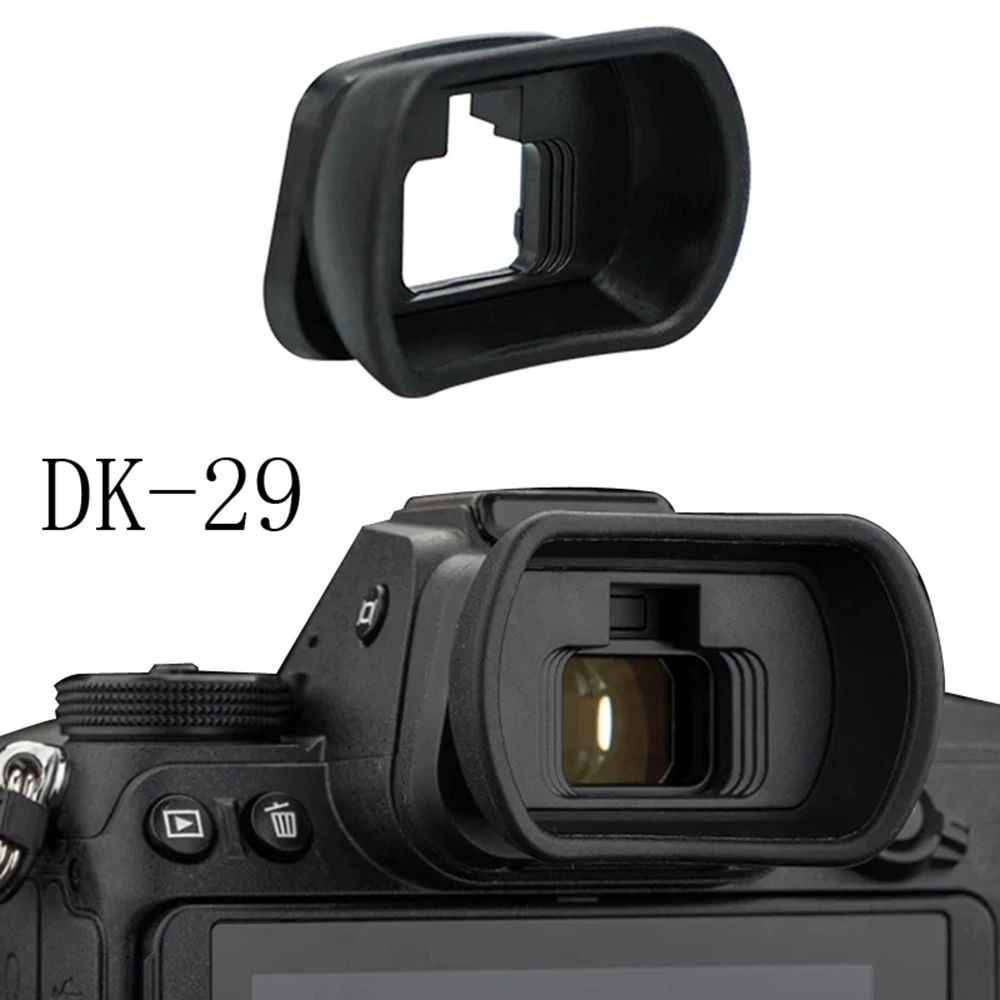 DK-29 Rubber Eye Cup Eyepiece Eyecup For Nikon Z7II Z6II Z7 Z6 Z5 Z 7 6 5 II Mirrorless Camera Replace Camera Kits Accessories