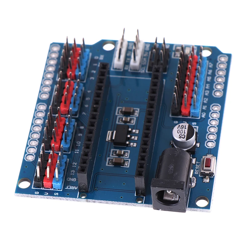 Экранный модуль датчика расширения ввода-вывода NANO для Arduino R3 Nano