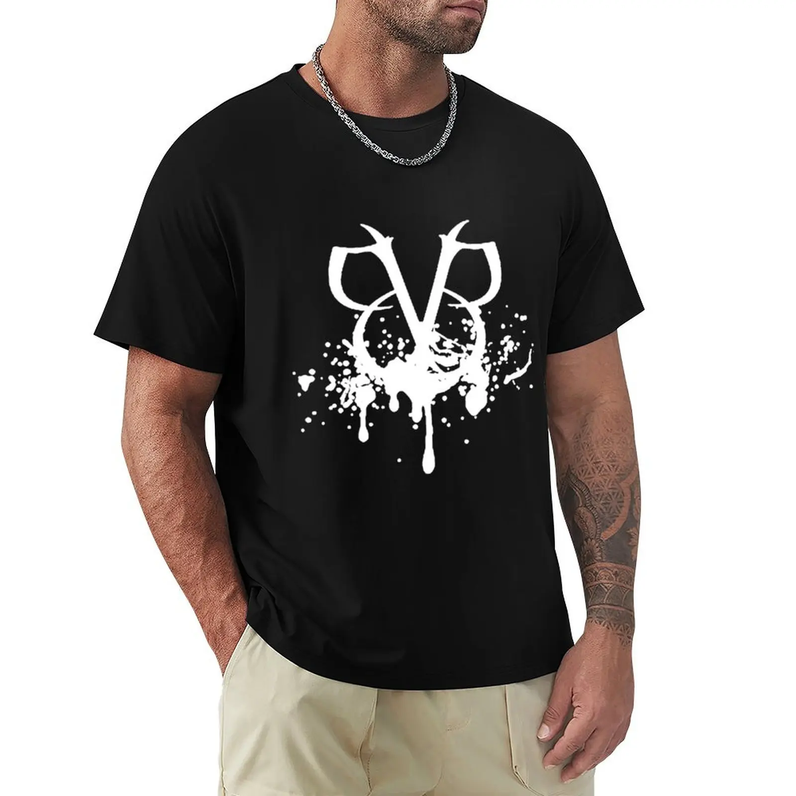 When They Call My Name Black Veil Brides Gift Men T-Shirt Work Utility Short Sleeve Shirt
