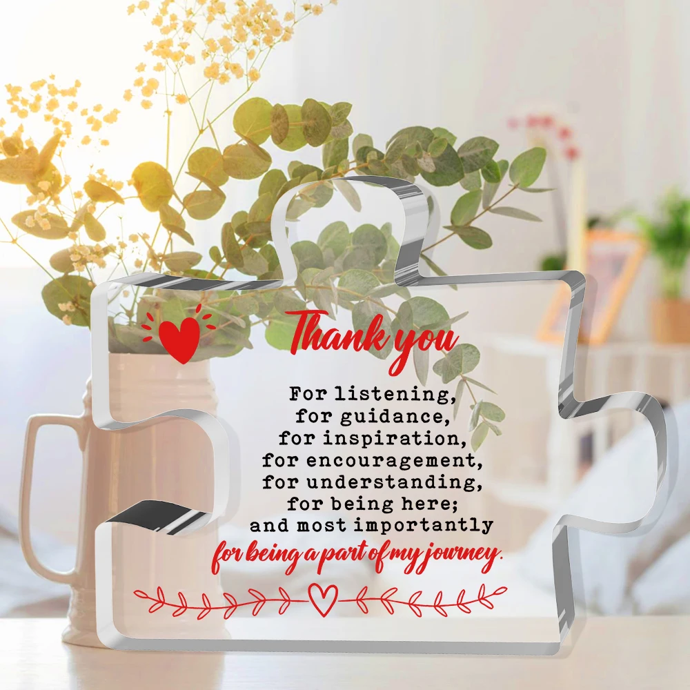 Thank You Gifts for Women Men,Thank You Presents for Friends Coworkers Teacher Boss,Appreciation Paperweight Desk Decor Plaque,