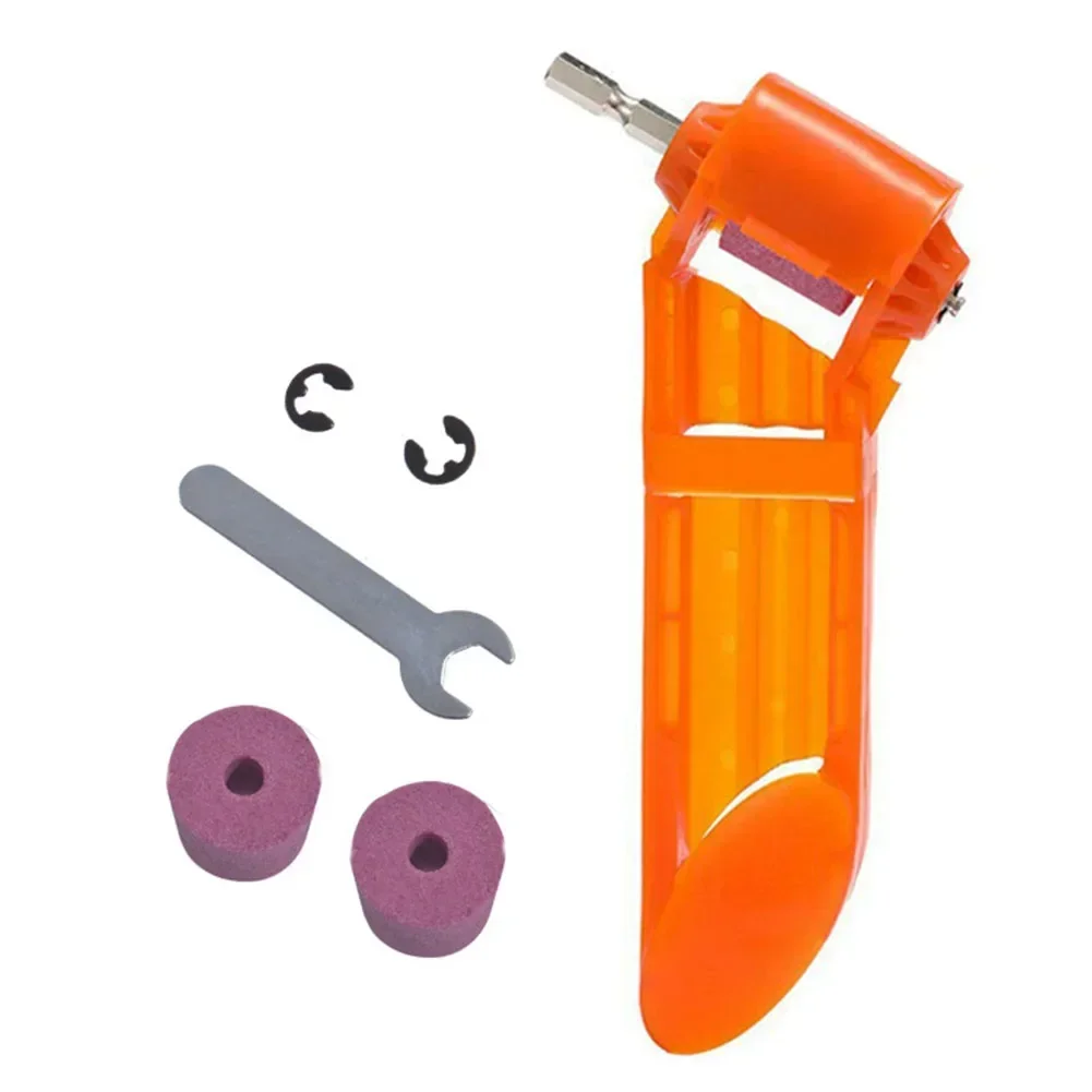 Afiador de broca corindo rebolo portátil para 2.0-12.5mm cabeça de bits para moedor elétrico broca polimento ferramenta elétrica
