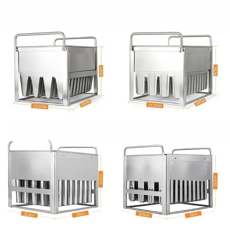 

DIY Ice Cream Mold Household Stainless Steel Popsicle Mould Ice Lolly Mold Popsicle Machine A Glace