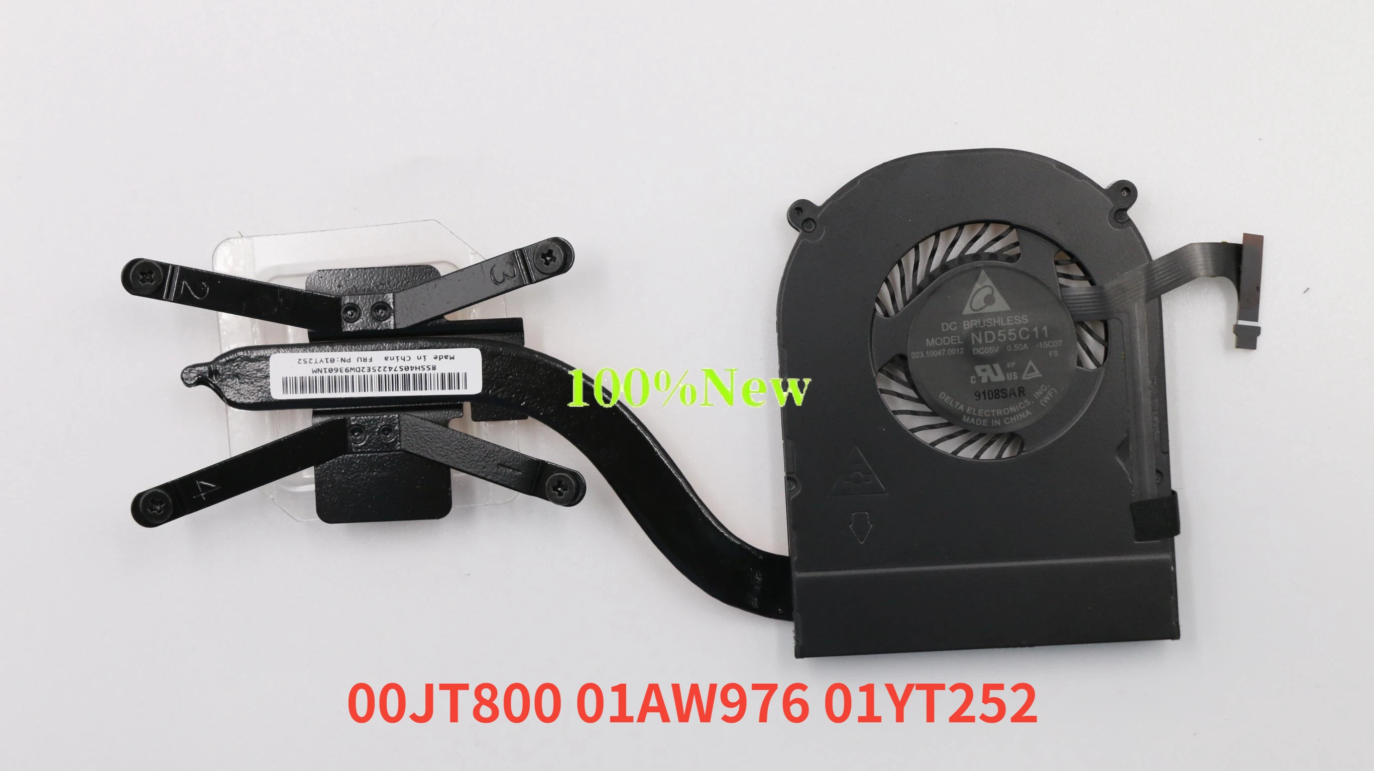 

For Lenovo ThinkPad X1 Carbon 4th Gen X1 Yoga 1st Gen Heatsink With Fan FRU 00JT800 01AW976 01YT252