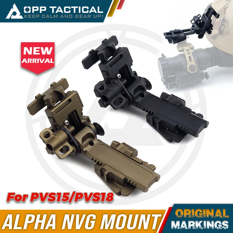 

Tactical Lightweight NVG Helmet Mount Breakaway Dovetail Interface For PVS15/PVS18 Night Vision Goggles
