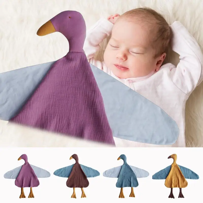 Baby Cuddly Toy Soft and Cute Kids Duck Blanket Multifunctional Babies Comforter Cotton Baby Cuddly Toys Baby Comforter Gift