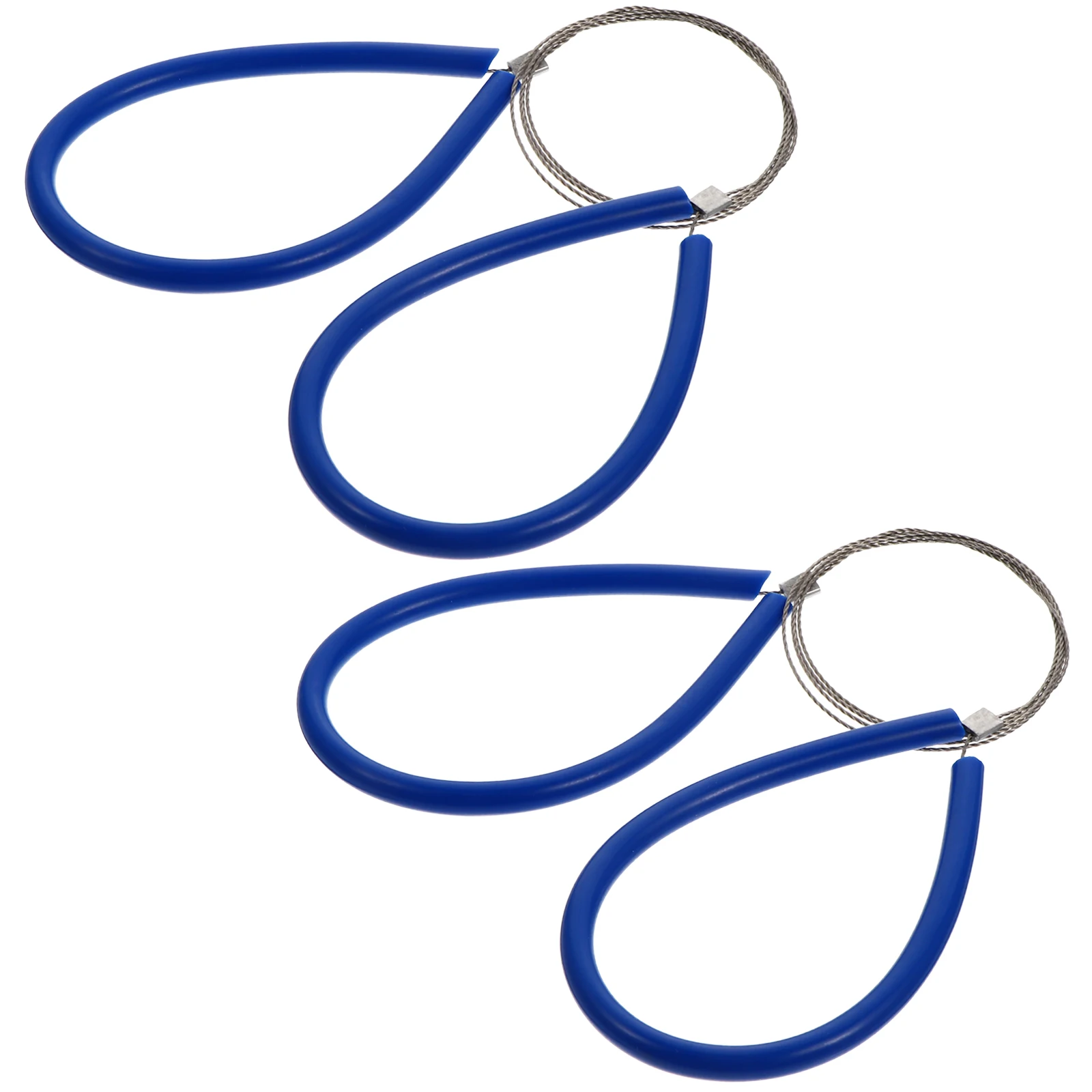 

2pcs Stainless Steel PVC Pipe Saw Emergency Survival Wire Portable Practical Camping Gear Rustproof Durable Reusable Loop