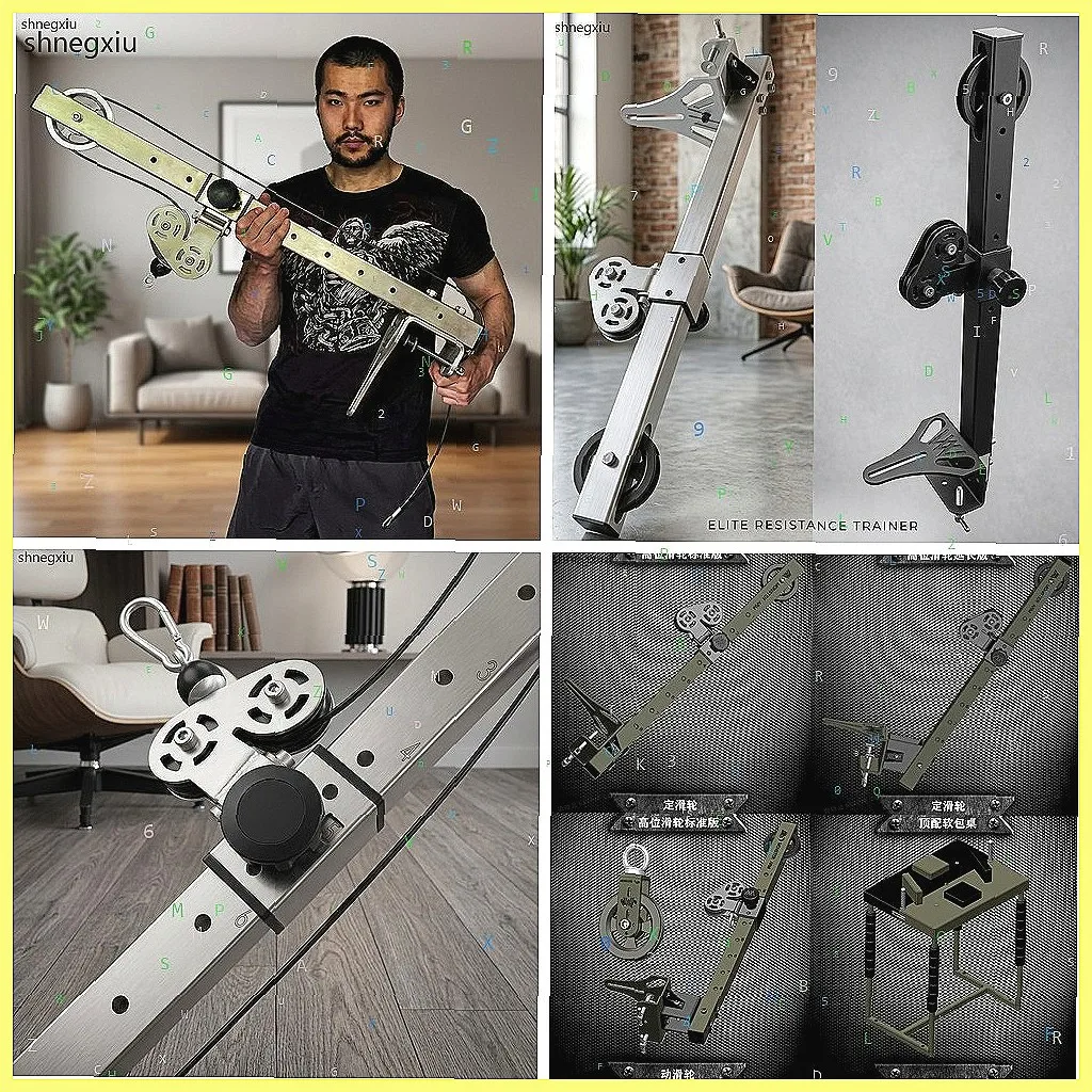 Heavy Duty 100kg Arm Wrestling Machine, Forearm Wrist Trainer & Grip Strength Builder for Home Gym