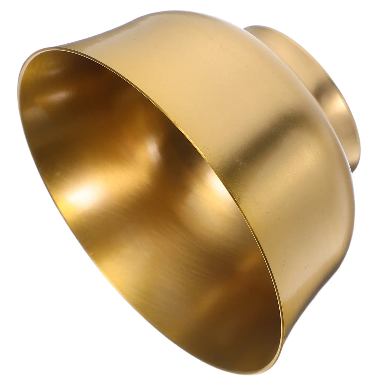 Offering Gold Finish Ritual Religious Ceremonies Decorative For Altar Living Room Office Use Small Brass Symbol Of Prosperity