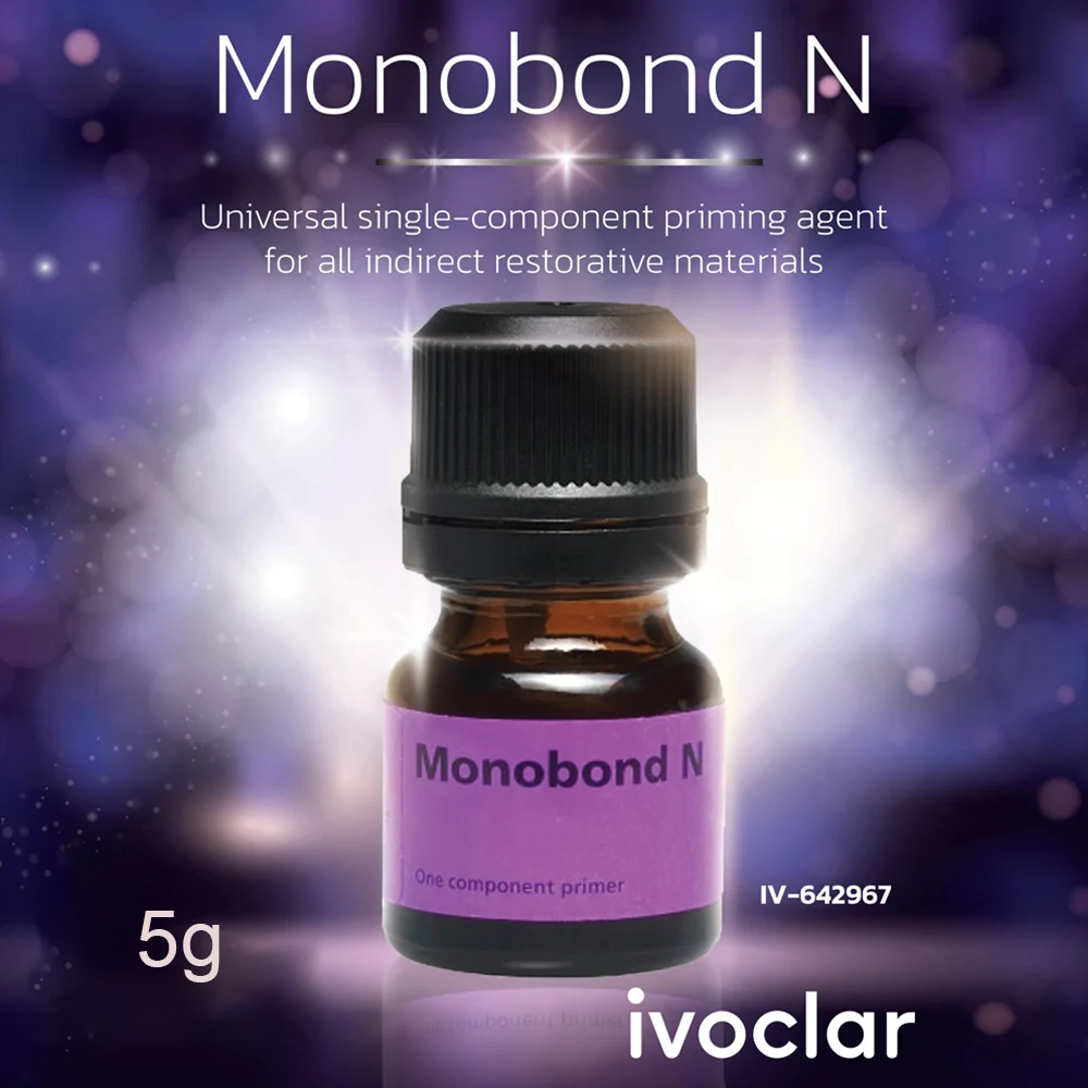 Monobond N Dental Ivoclar Etch Prime Universal One Component Primer Etch Silane Plus Zirconia Dentistry Supplies Pre-Treatment