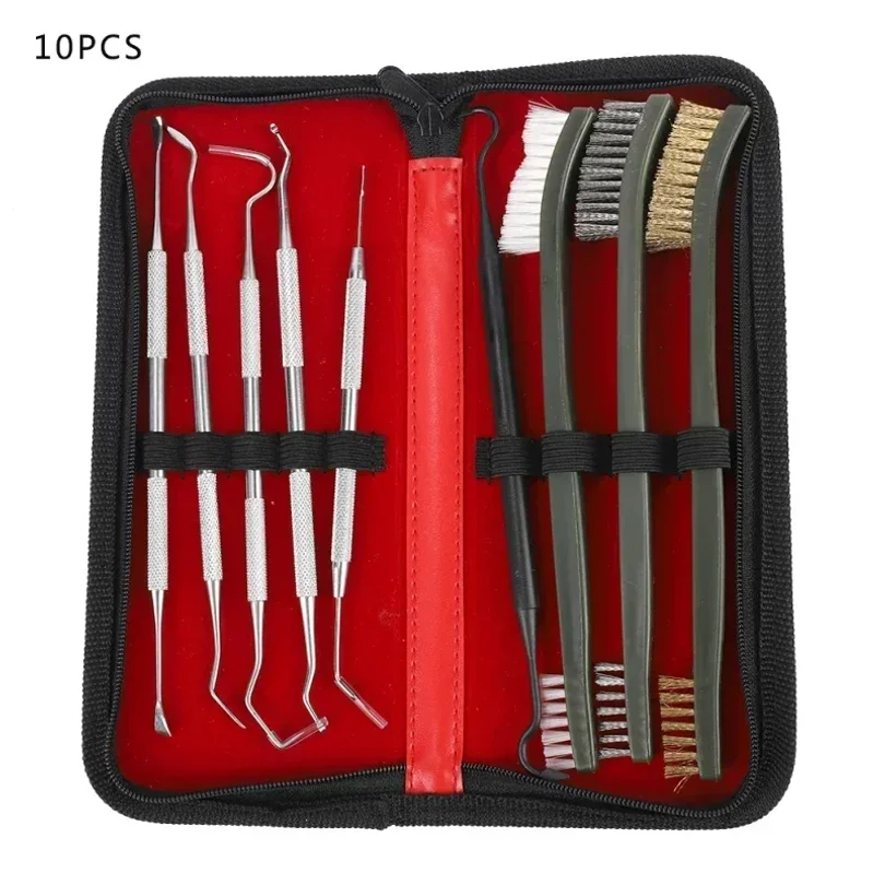 

Universal Guns Outdoor Hunting Cleaning Kit Tacticals Rifles Pistol Guns Stainless Steel Cleaning Tools Sets Wholesale