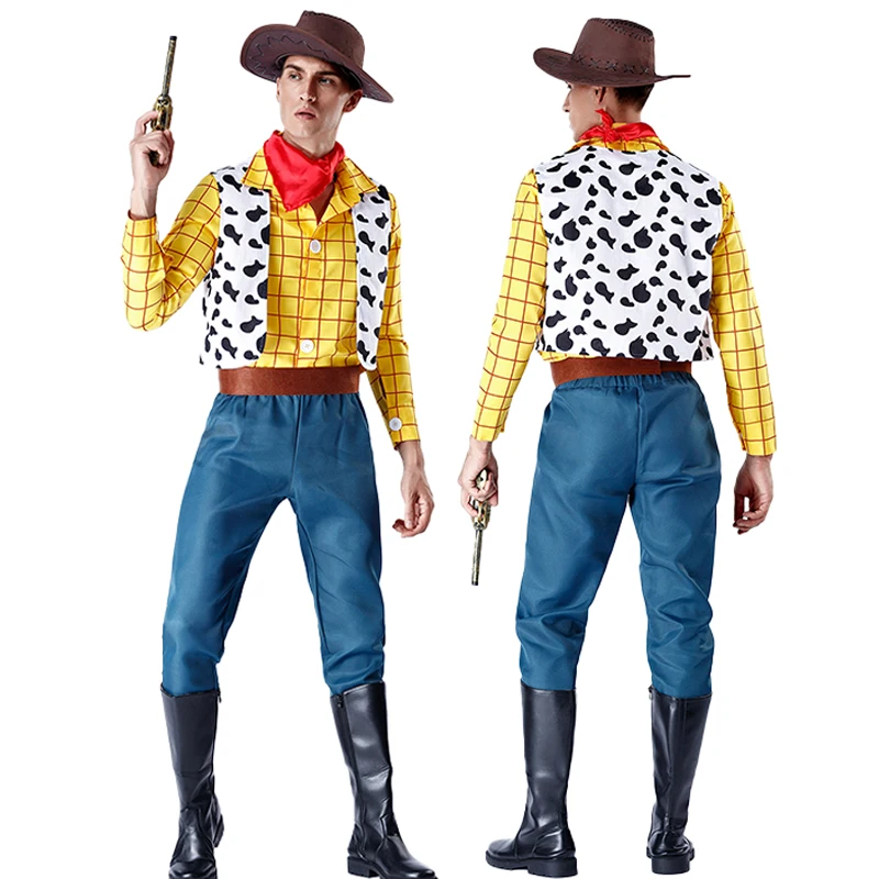 loween Costume Toy S Woody ex Par Role-plang Parent-child Jie Costume Polyester Traditional Chinese Clothing
