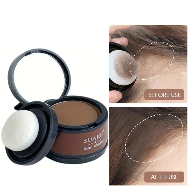 Línea de cabello en polvo, ocultación instantánea y retoque de raíces para un aspecto Natural, sombra para el cabello, corrector, cobertura, reparación de pintura, relleno en el cabello