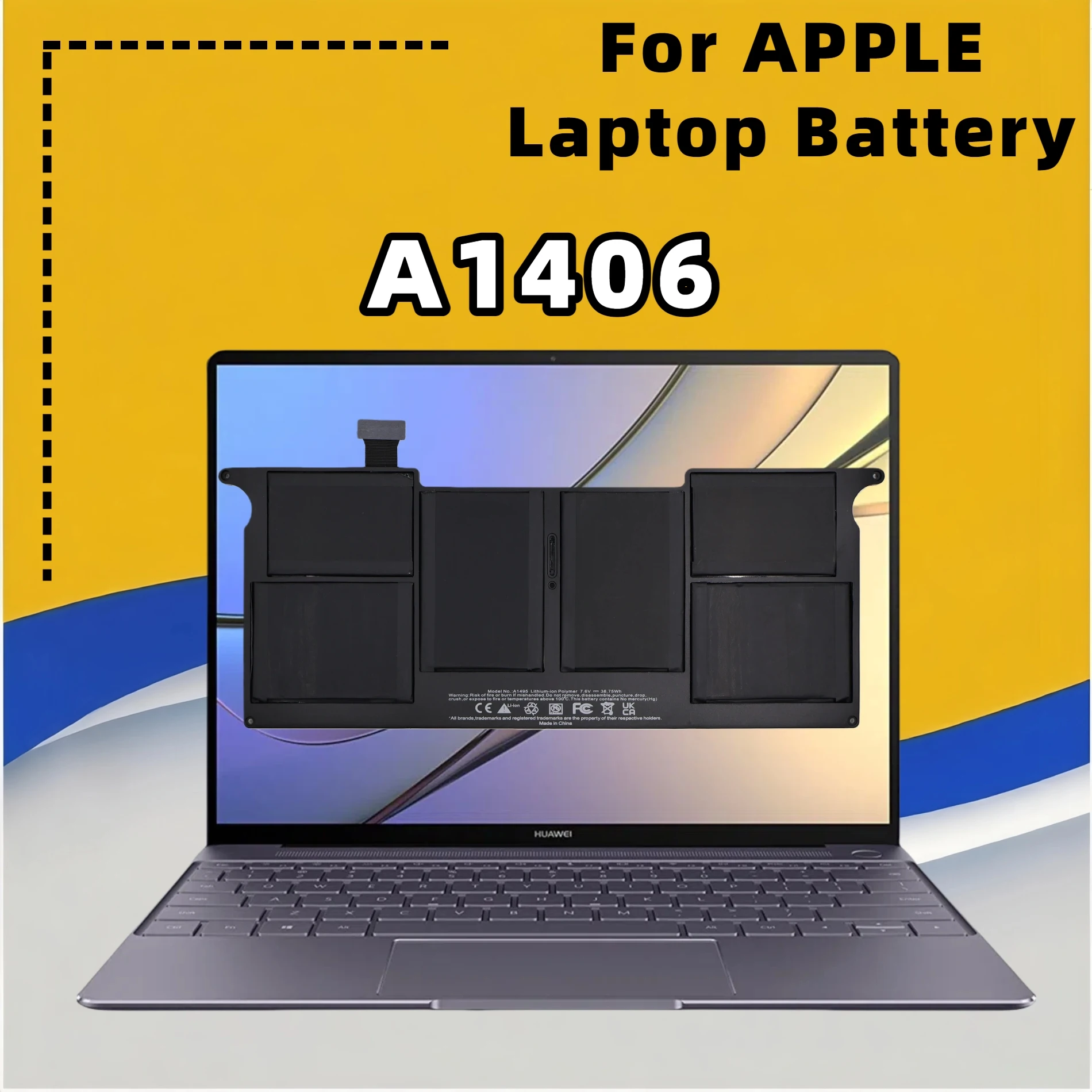 FRLESUI Good Quality Battery A1496 A1405 A1377 1406 A1495 For APPLE MacBook Air 13