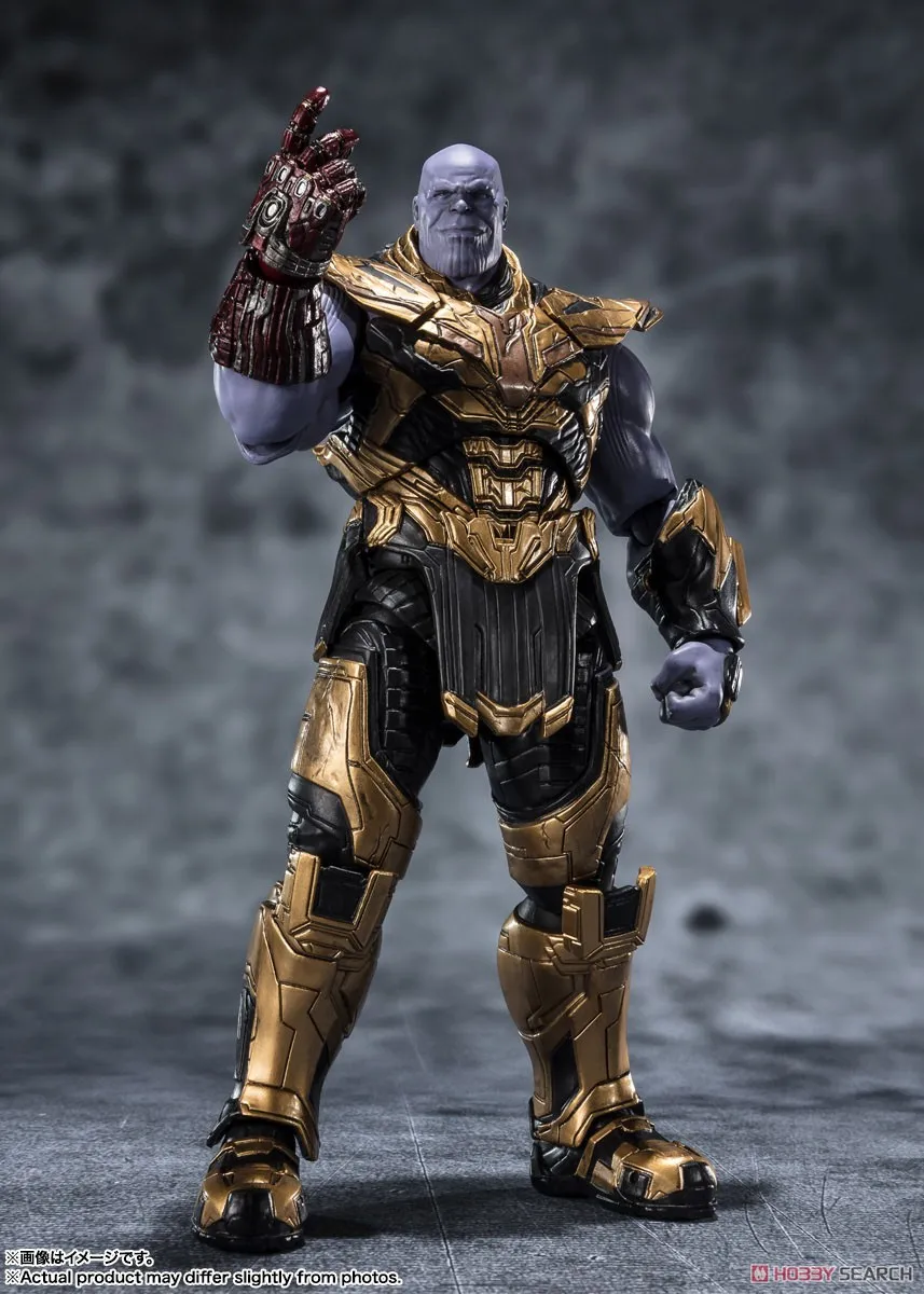 In Stock Bandai S.H.Figuarts Thanos Iron Man Mark 85 5th 2023 Edition The Infinity Saga Action Figures Collectible Toys Gifts