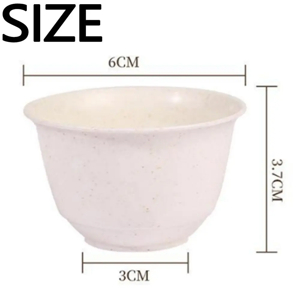 Gifts Disposable Kung Fu Tea Cup Creative 60ML Rice Husk Tea Cup Cup Rack Portable Width Mouth Cup Outdoor