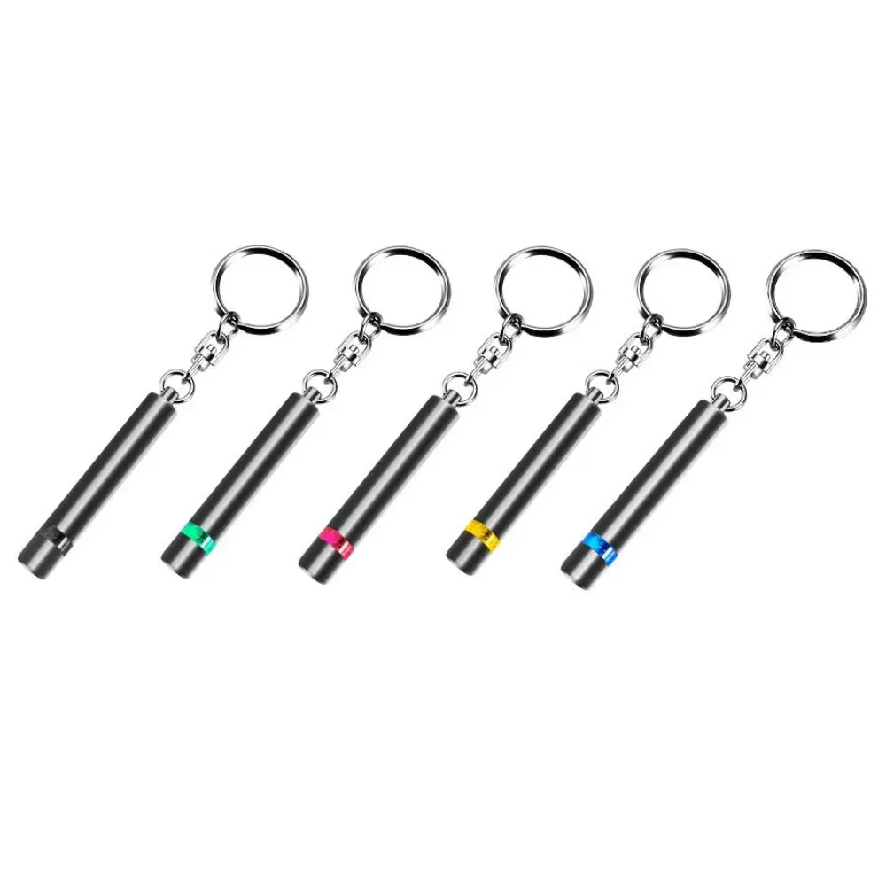Portable Anti-Static Keychain LED Light Universal Car Body Static Eliminator Safety Key Ring Discharger Antistatic Rod