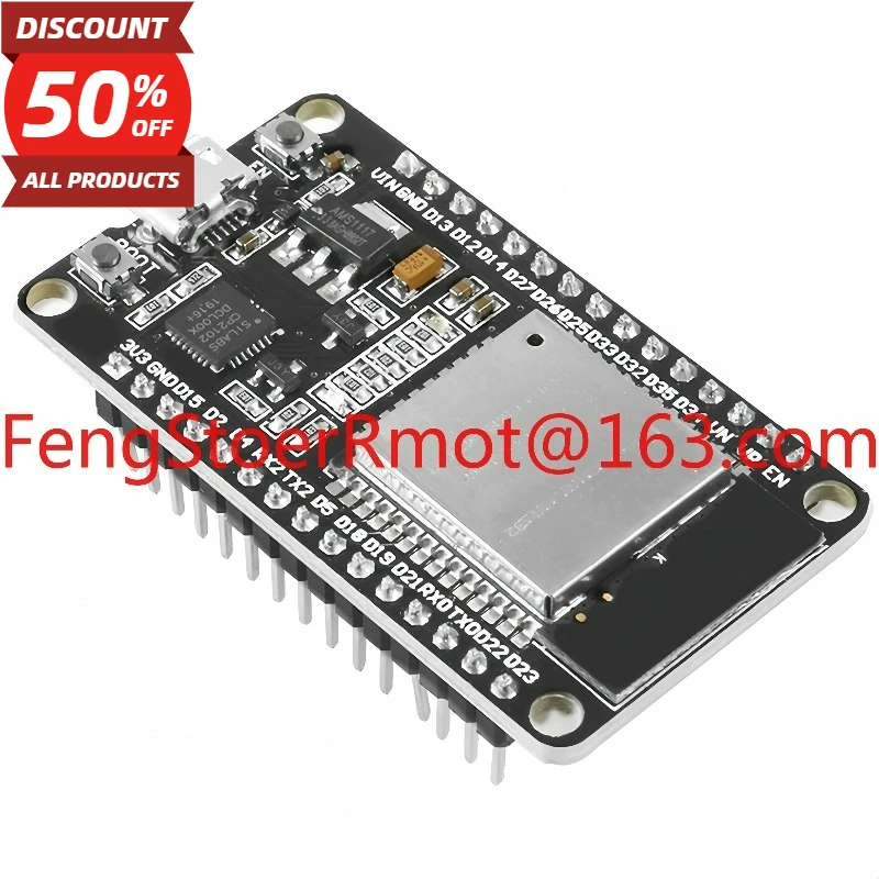 ESP-32 WiFi module WIFI + 2-in-1 dual-core CPU low power consumption 2.4 GHz Chinese-made module, suitable for PCB circuits