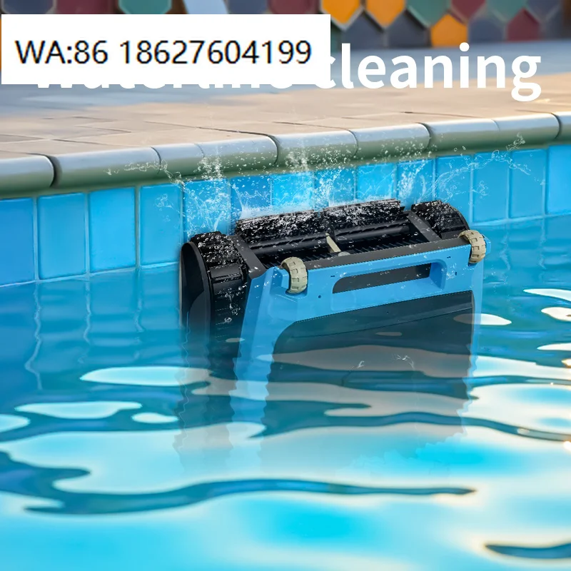 Pool Surface Cleaner Brushless Motor IPX7 Waterproof Long Battery Life Wireless Quickly Charge