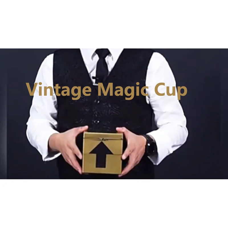 

Vintage Magic Cup Impossible Anti-Spill Water Glass Stage Performers Easy Trick Prop for Magic Shows Parties Magia Magicians