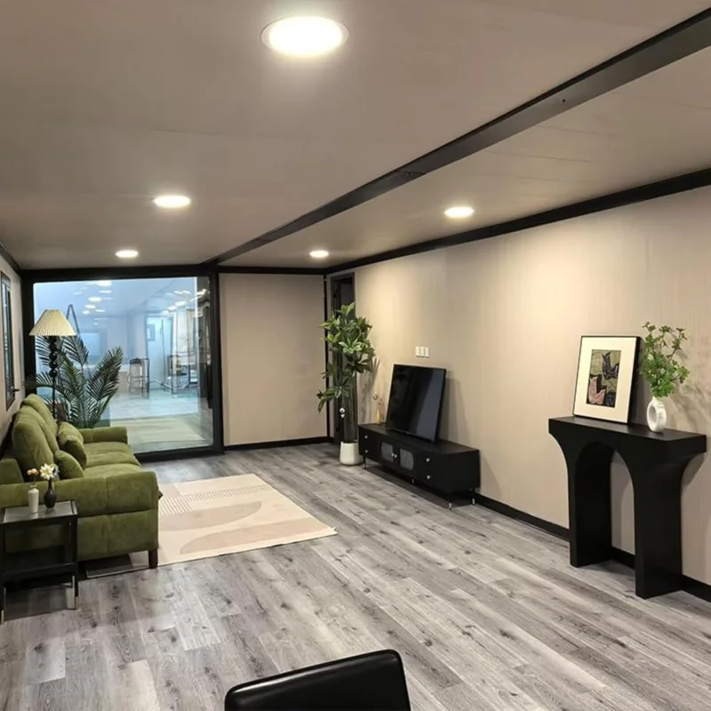 Recipiente expansível de 40/20 pés, casa pequena, vila pré-fabricada, 2-4 quartos com banheiro e cozinha, casa móvel modular para adultos