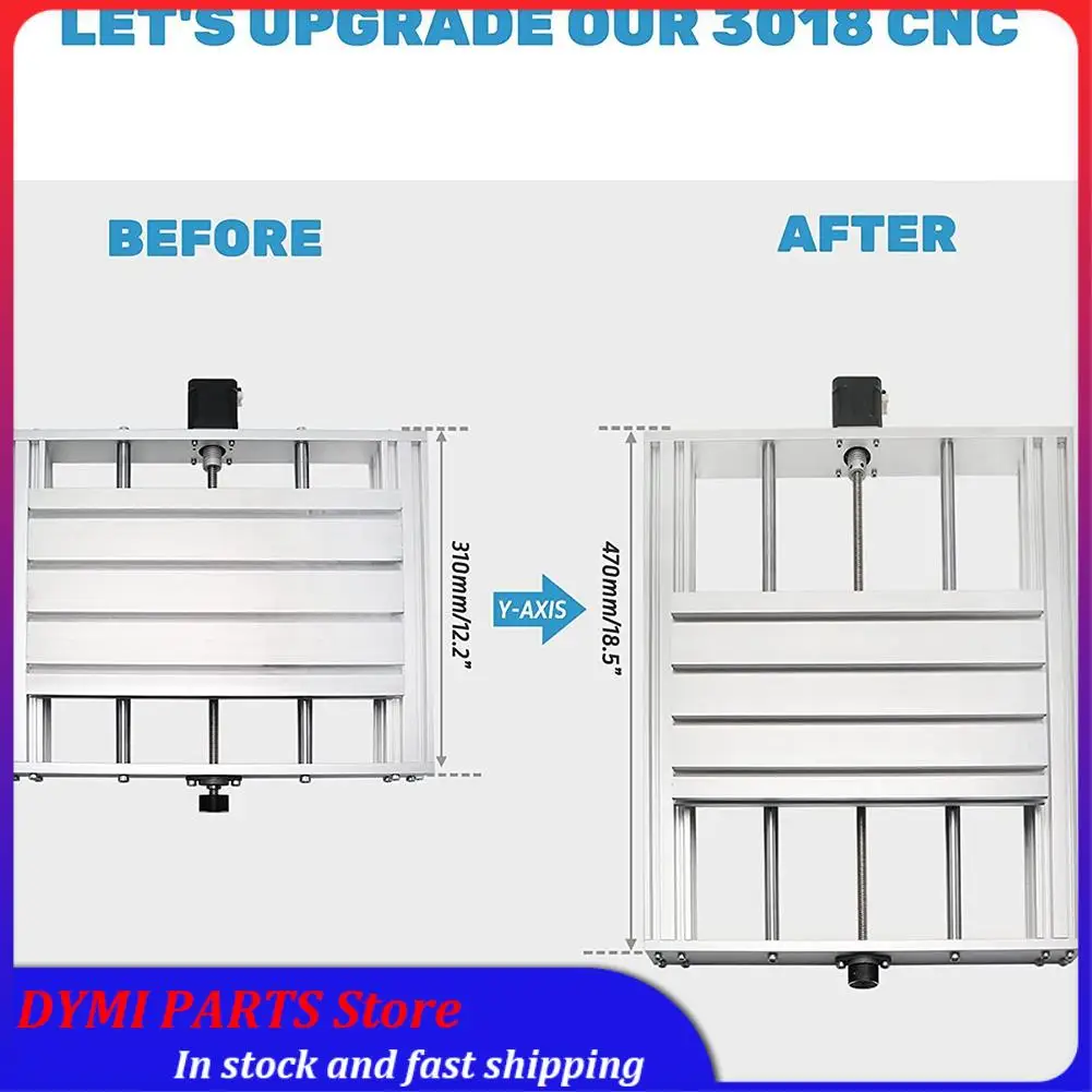 

Глобальная распродажа-3018 Комплект ЧПУ, для обновления расширения оси Y до 3040, совместимого с фрезерным станком с ЧПУ 3018 MAX и 3020 MAX