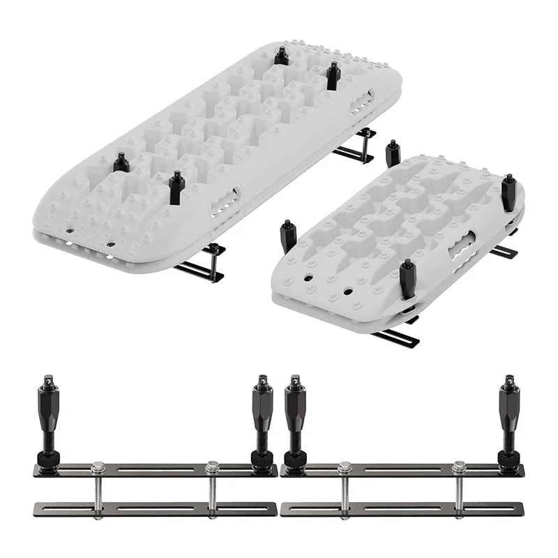 Stainless Steel Recovery Board Mounting Bracket for Roof Rack Platform Traction Board Fixing Holder Heavy Duty Universal