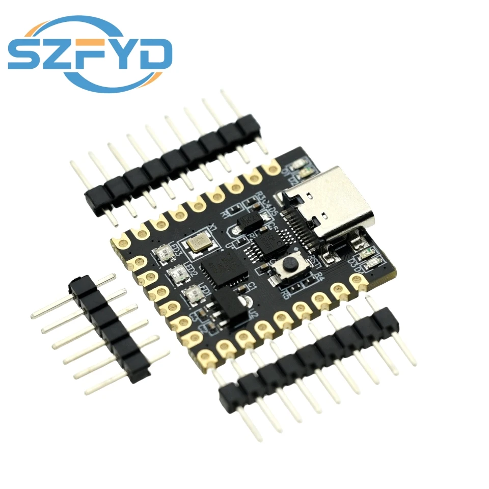 Placa de desenvolvimento Nano Mini Ultra Compact Type-C com interface serial ATmega328P e CH340 para Arduino