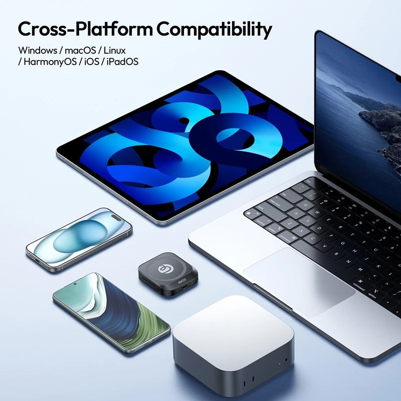 Ulanzi MA55 Магнитный SSD-корпус Pro 10 Гбит/с Магнит Жесткий диск Металлический корпус 2230/2242 M.2 M-Key емкостью 2 ТБ для мультисистемы