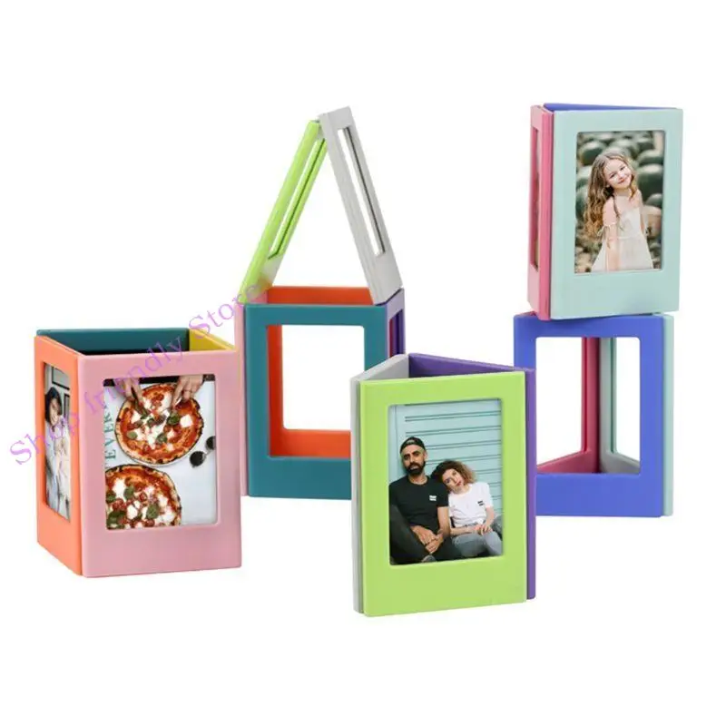 594A Magnético Magnético da moldura PVC 3 polegadas Camada única FOTO MAIS MEMORES MEMORES MEMORESS MEMORES RORBO