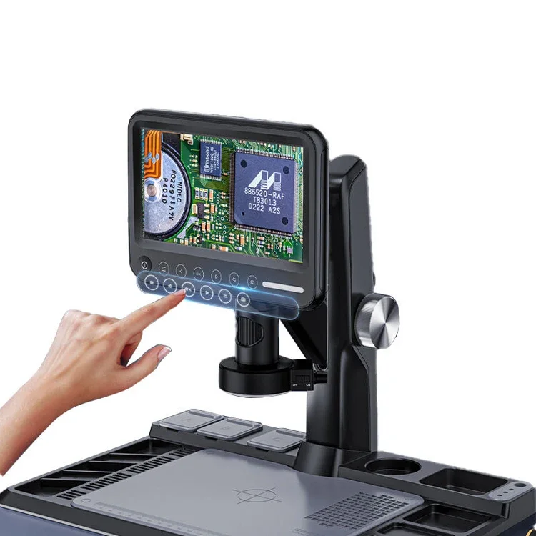 

Pcb Inspection Handheld Microscope Camera Industrial 7 Inch Lcd Digital Microscope