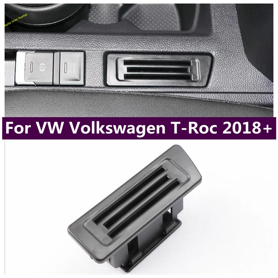 

Plastic Coin and Card Slot Storage Box Card Inserter Decor Frame Cover For Volkswagen T-Roc T Roc 2018 - 2022 Car Accessories