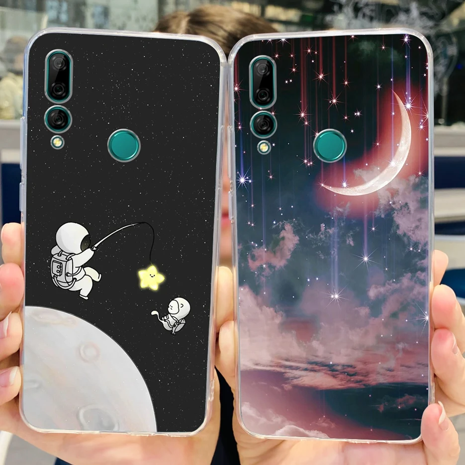 For Huawei Y9 Prime 2019 Case Cute Painted Cover Clear Silicone Phone Case For Huawei Y9s Y 9 Prime 2019 Y92019 Soft Fundas Capa image 3