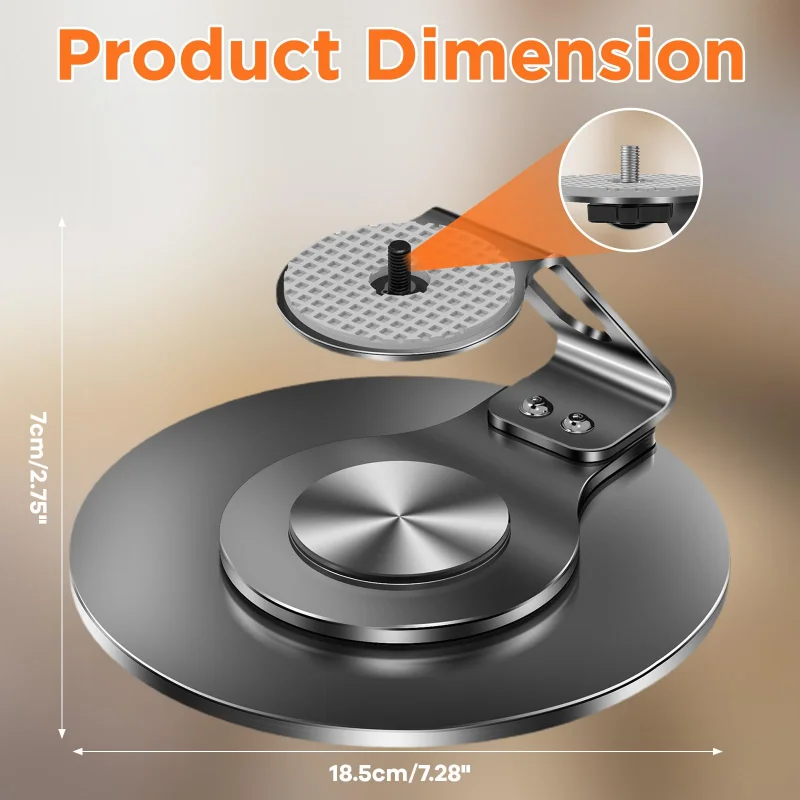 Table Projector Stand Projector Mount Brackets 1/4 Screw Interface Adjustable Projector Shelf Projector Holder for Home Office