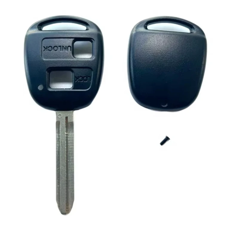

OEM 10Pcs 2Button Car Transponder Remote Key Shell For Toyota Corolla RAV4 Land Cruiser Prius Yaris Key Case