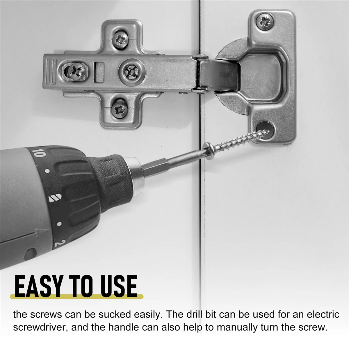 12 Pack Torx Screwdriver Bit Set 1/4 Inch Hex Shank T5-T40 Star Screwdriver Tool Kit with 1 Pack Handle