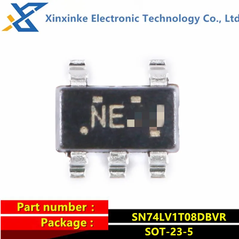 

20PCS SN74LV1T08DBVR SOT-23-5 Mark:NEE* NEE3 Translation - Voltage Levels SGL PwrSupply 2-inpt Pos AND gate Brand New Original
